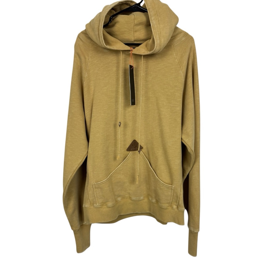 NWT Venor Yellow Cotton Hoodie sz M